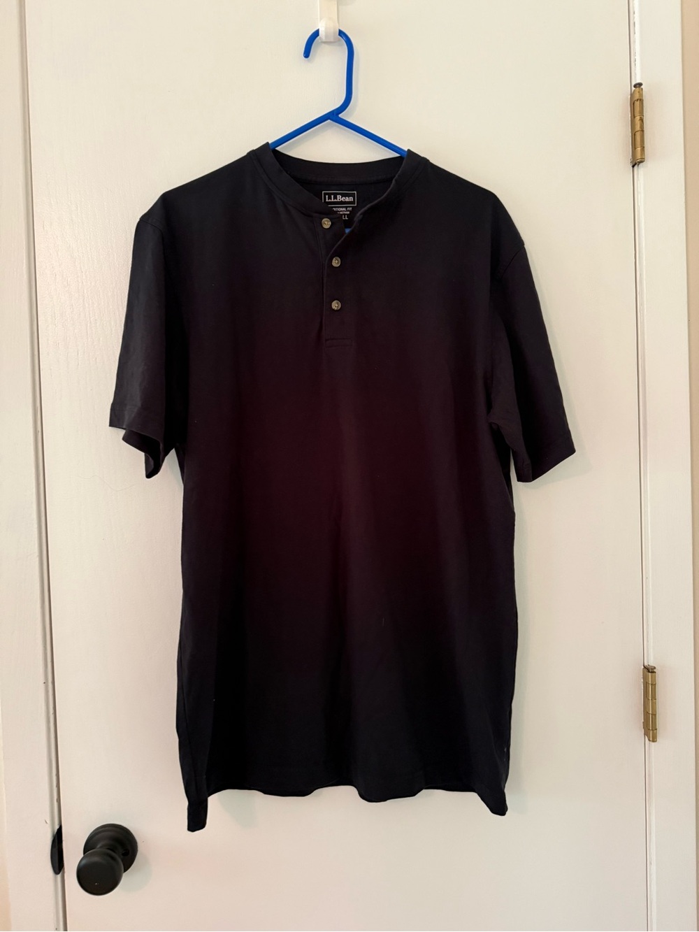 L.L. Bean Men’s Black Short-Sleeve T-Shirt